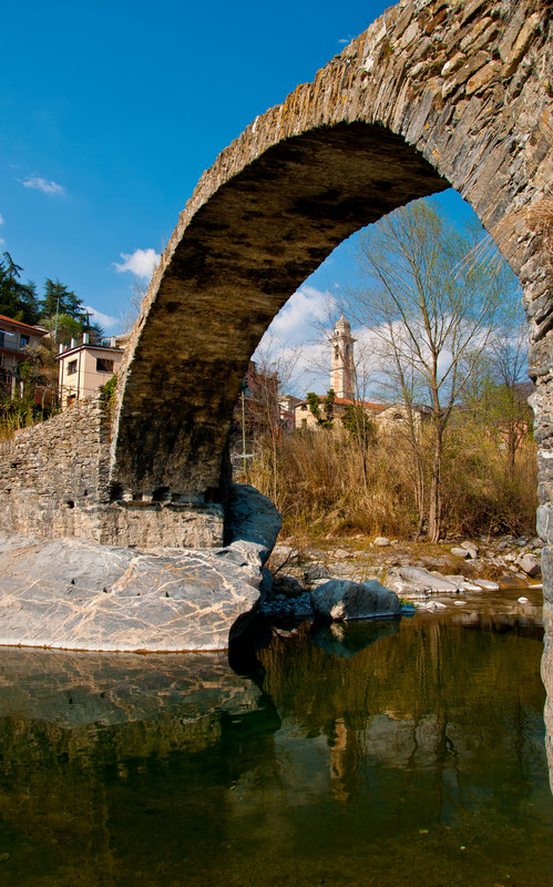 ''ponte di antica costruzione'' - Borghetto d'Arroscia