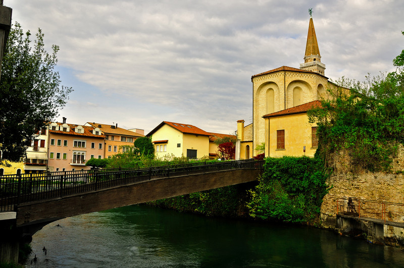''passerella del Duomo'' - Sacile