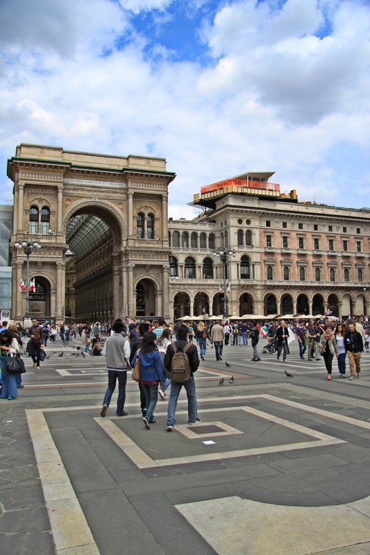''Galleria Vittorio Emanuele II.'' - Milano