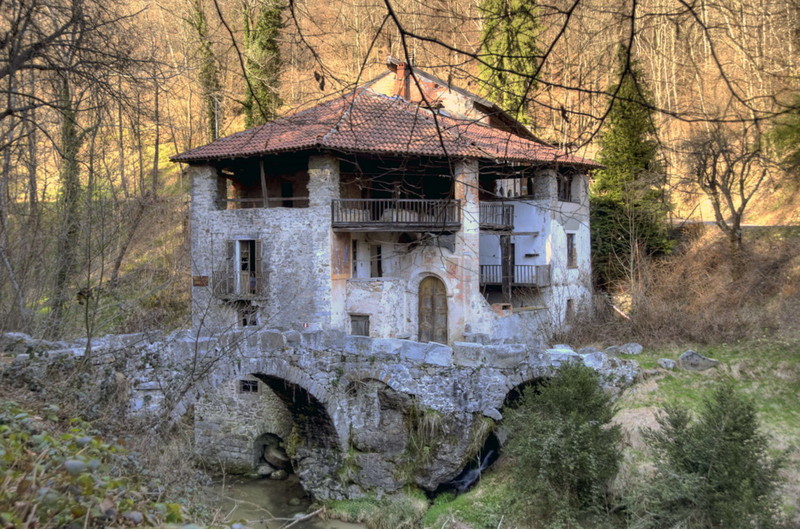 ''Ponte del mulino'' - Cellio