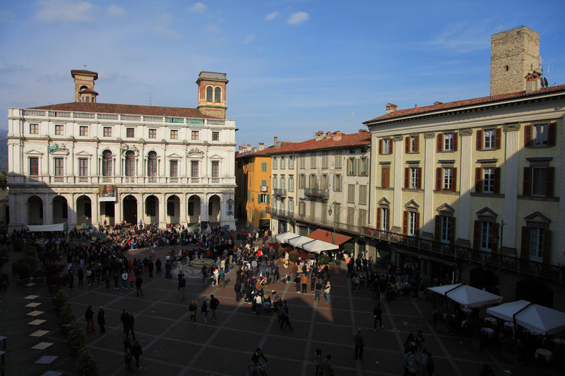 ''piazza vecchi'' - Bergamo