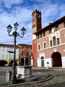 In piazza a Marostica