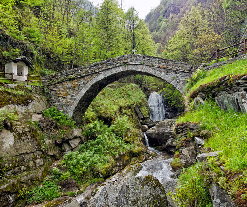 ''Uno dei ponti di Pontboset'' - Pontboset