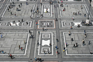 Piazza Duomo dal duomo.