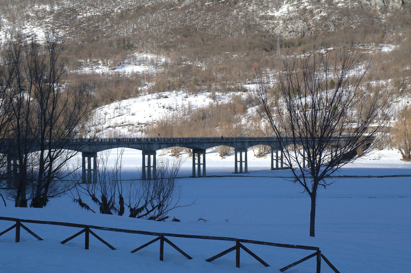 ''Inverno sul lago'' - Civitella Alfedena