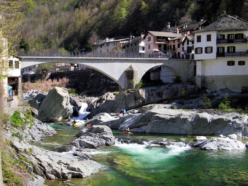 ''Canoe sul Sesia'' - Piode