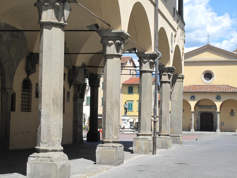 ''Una piazza. una scoperta.'' - San Giovanni Valdarno