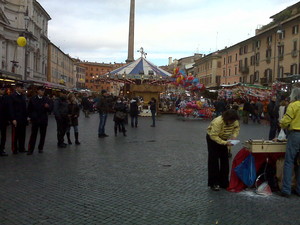 Piazza Navona in festa