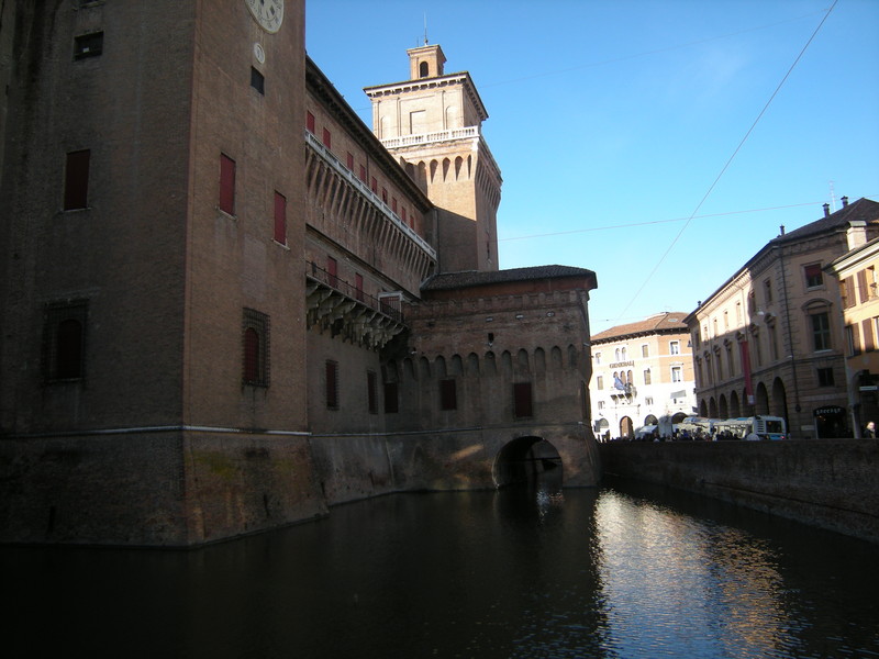 ''Ponte sul fossato di cinta del castello'' - Ferrara