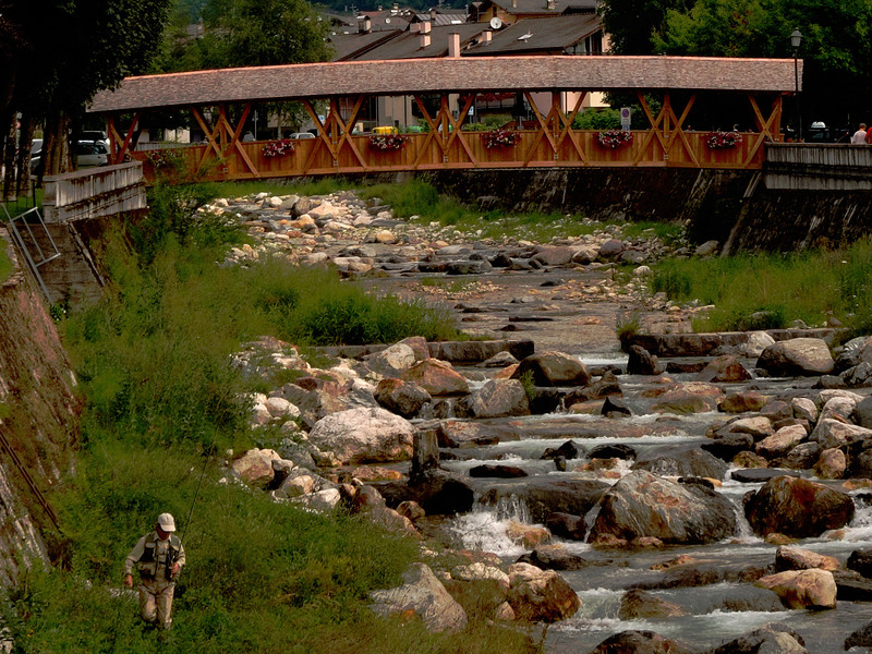 ''Il ponte fiorito'' - Tonadico