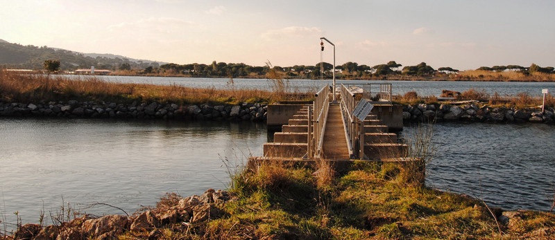 ''sul canale di Santa Liberata..'' - Orbetello