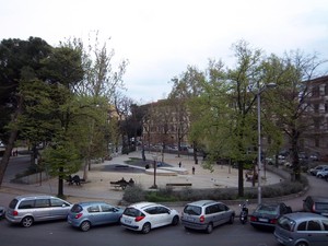 Piazza Leopoldo dall’alto