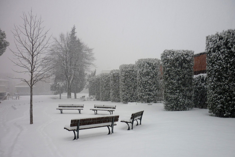 ''la neve in piazza'' - Scandicci