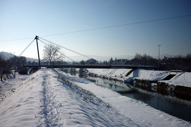 ''passarella pedonale sulla greve'' - Scandicci