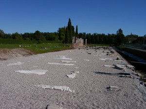 il foro romano ad Aquileia