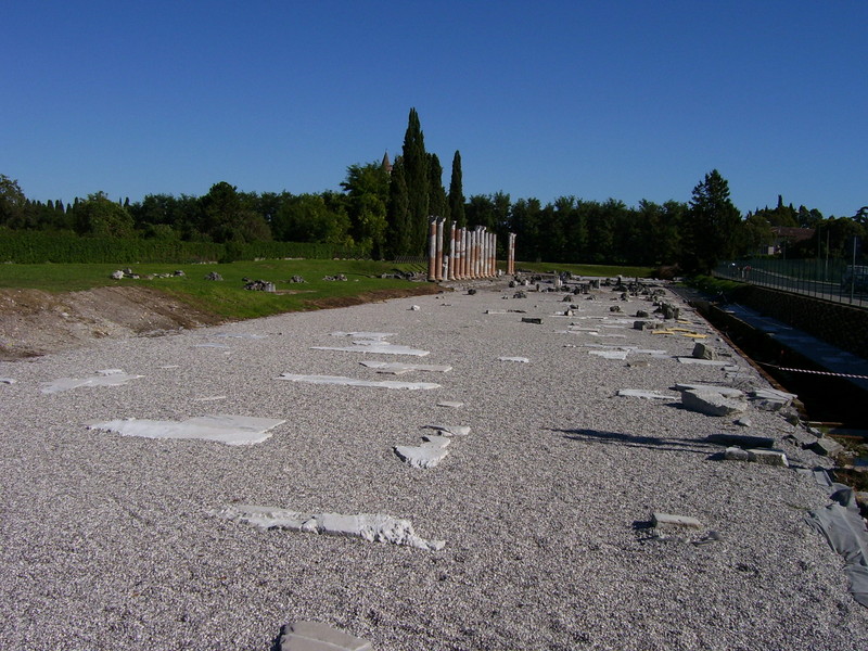 ''il foro romano ad Aquileia'' - Aquileia