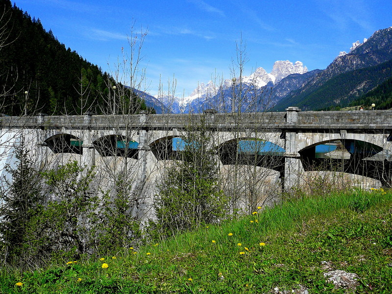 ''La diga di Santa  Caterina'' - Auronzo di Cadore