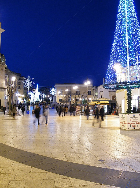 ''Il crepuscolo delle feste natalizie'' - Matera