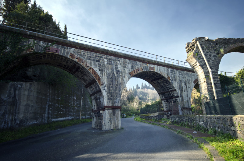 ''Il ponte della circumetnea'' - Mascali