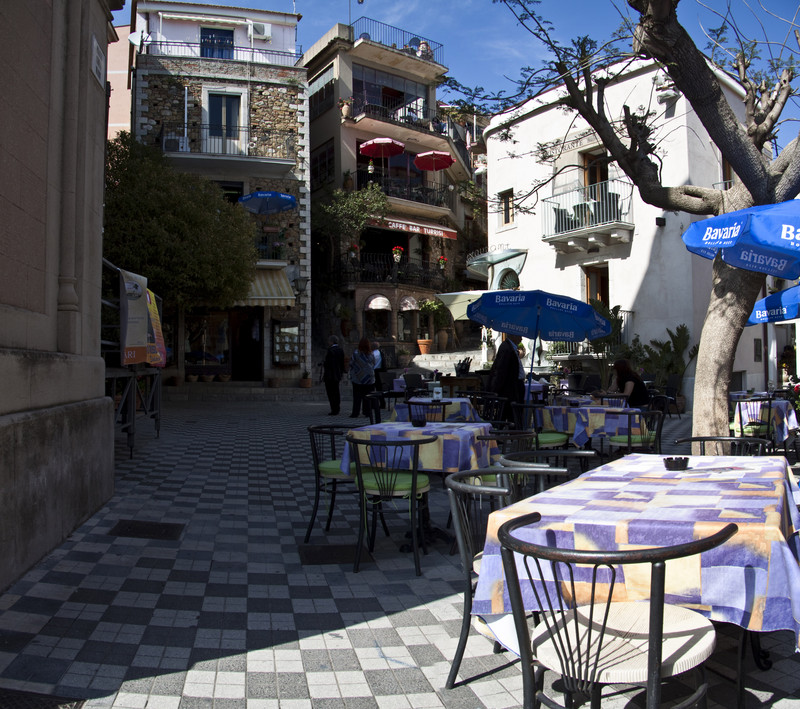 ''Piazza Duomo.'' - Castelmola