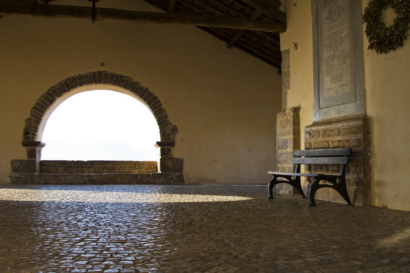 ''Piazza coperta medioevale'' - Maenza