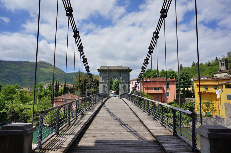 ''Ponte delle catene'' - Bagni di Lucca