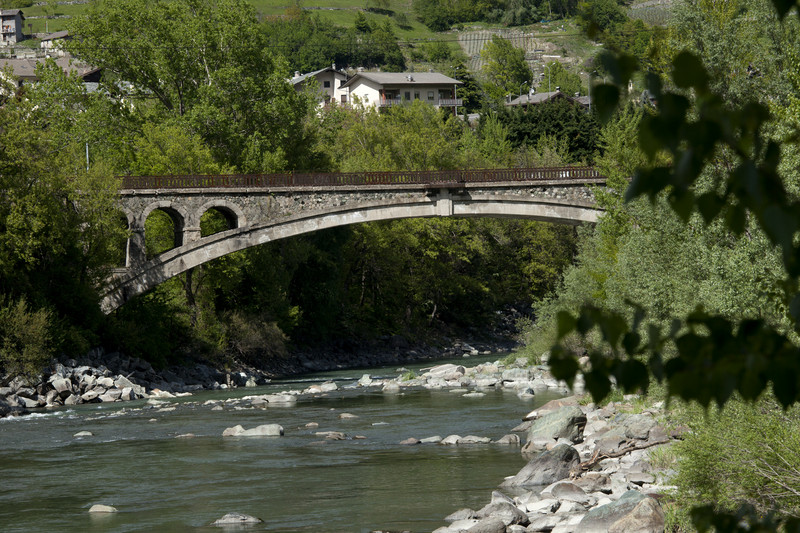 ''Ponte ferroviario'' - Verrayes