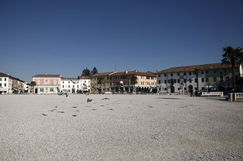 ''Volo degli uccelli in piazza grande'' - Palmanova