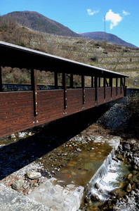 Ponte coperto sul Valfontana