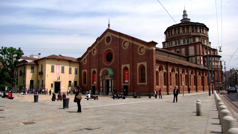 ''Piazza S. Maria delle Grazie'' - Milano
