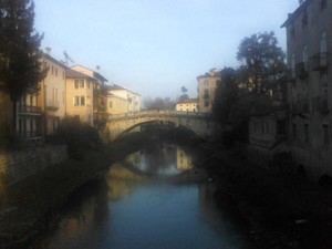 Passeggiando  per Vicenza,ponte San michele