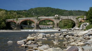Il ponte a Comorga.