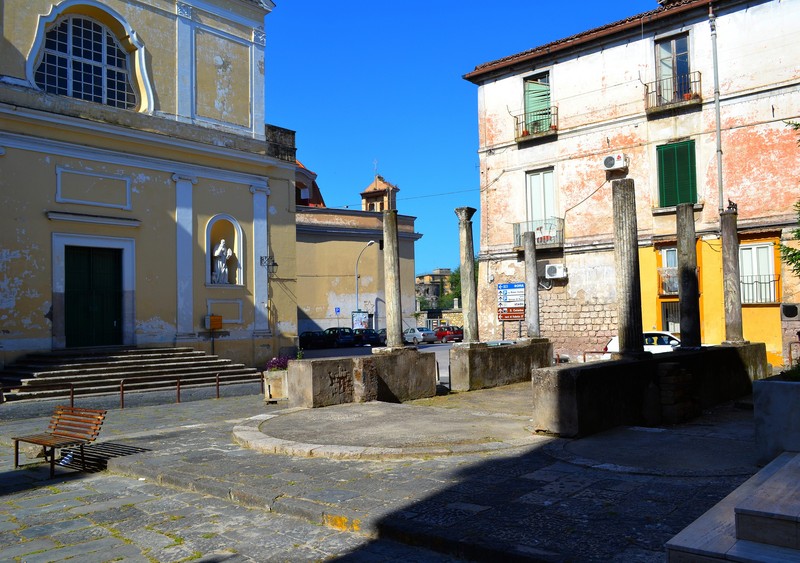 ''Piazza San Roberto Bellarmino, Cardinale, Arcivescovo di Capua , 1602 – 1605'' - Capua