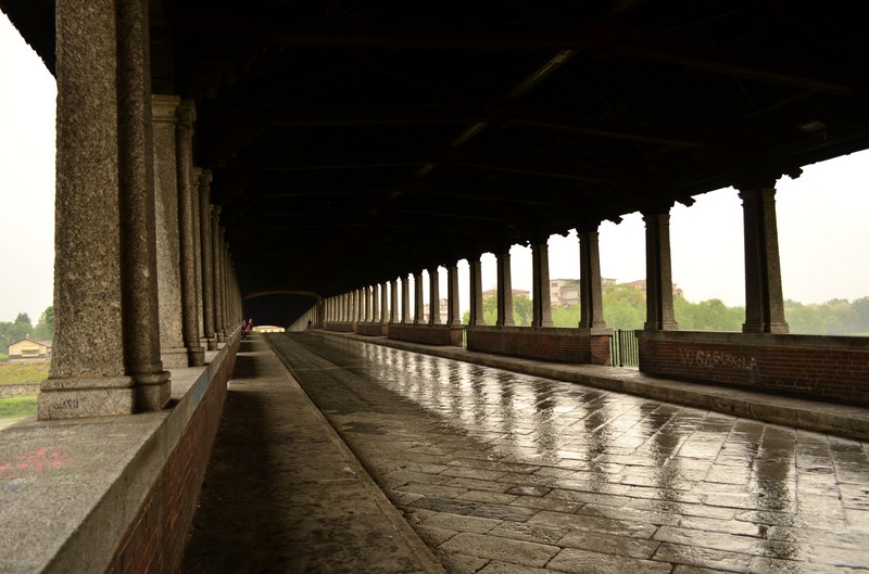 ''il ponte coperto'' - Pavia