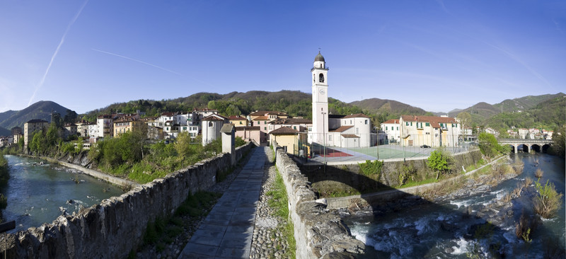 ''Panoramica dal ponte antico'' - Ronco Scrivia