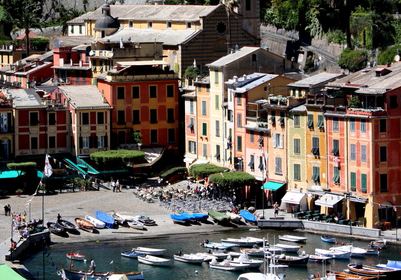 ''La piazza dall’alto'' - Portofino
