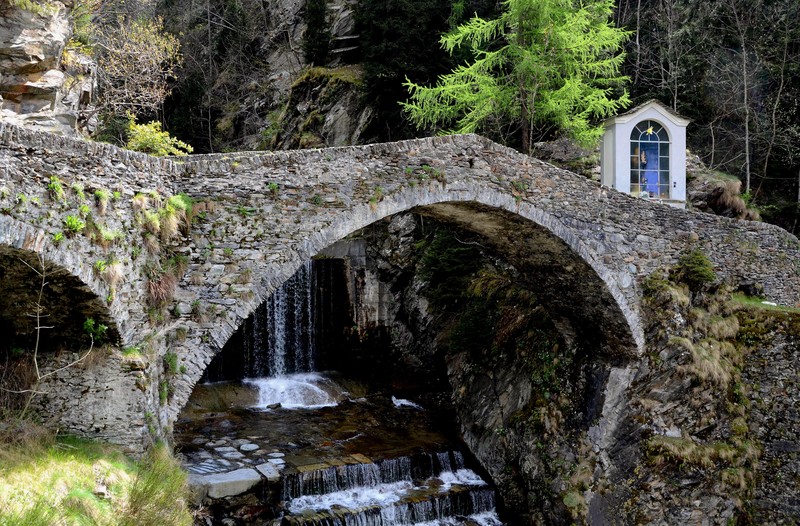 ''Antico ponte sul Rabbiosa a Campodolcino'' - Campodolcino