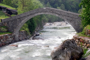 salendo lungo la valle…