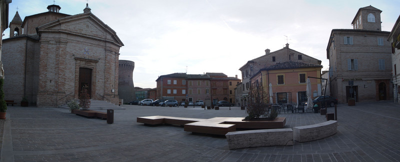 ''Urbisaglia (MC): Piazza Garibaldi'' - Urbisaglia