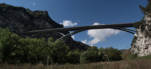 Terni: ponte sulla Valnerina della nuova Terni-Rieti