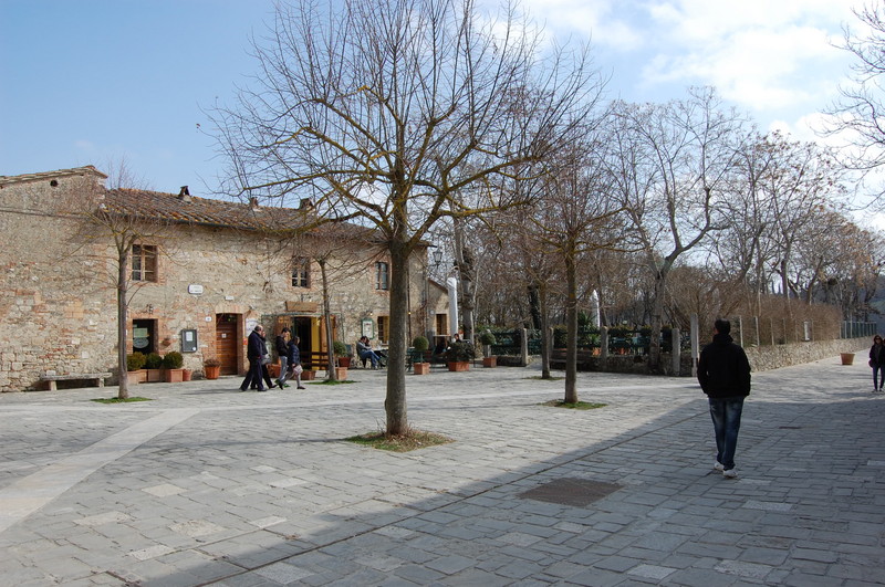''Piazza del Moretto'' - San Quirico d'Orcia
