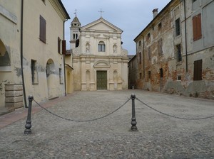 Una piccola piazza a Sabbioneta