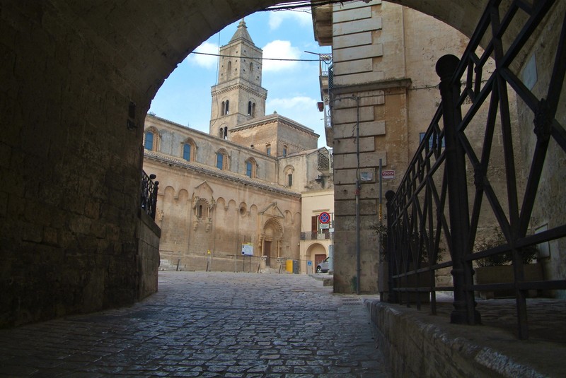 ''Ecco…la Piazza!lavori in corso permettendo.'' - Matera