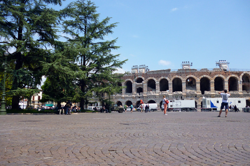 ''Piazza Brà e l’Arena'' - Verona