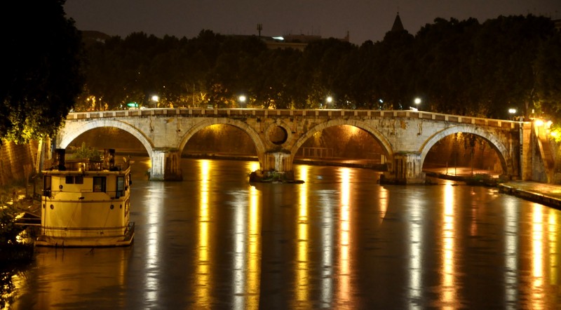 ''Il Ponte Sisto di sera'' - Roma
