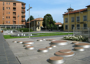 Cerchi in Piazza Risorgimento