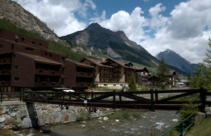 Passerella in legno di Isolaccia