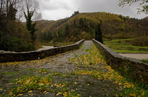 Il ponte di Cerbaia in autunno