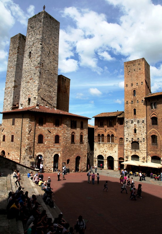 ''…ehiii voi laggiù…'' - San Gimignano