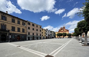 arrivando in Piazza Garibaldi